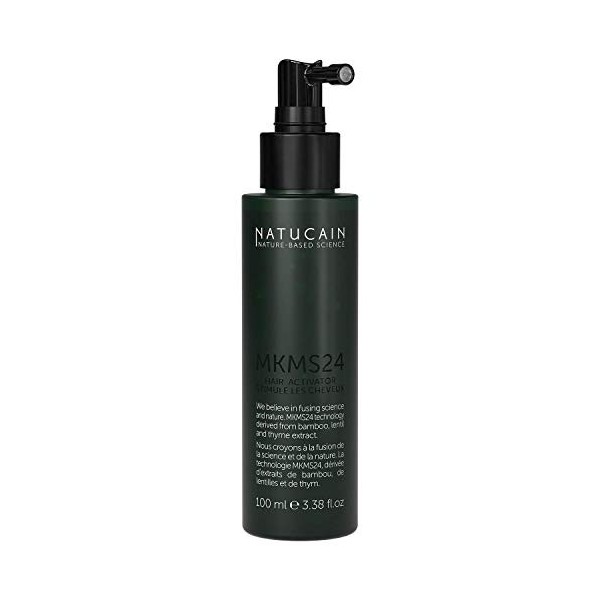 Natucain sérum pousse cheveux 100ml Traitement pour la pousse de cheveux 0 hormones I Anti chute de cheveux femme et hommeIRé