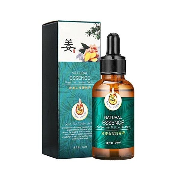 Ginger Germinal Oil, Hair Growth Oil, Hair Growth Serum, Ginger Germinal Essential Oil, Hair Loss Treatment Hair Care Hair Gr