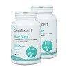 PACK 2| SanaExpert Haar Forte | VITAMINES POUR LA CROISSANCE ET LA SANTÉ DES CHEVEUX | Biotine,Zinc,Millet perlé et Sélénium 