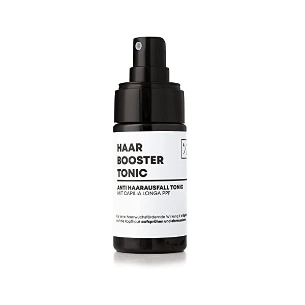 A/L HaarBooster Tonic - Anti-perte de cheveux - Effet stimulant la croissance des cheveux - Réduit la perte de cheveux - Avec