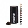 SHAKE OVER® - Fibres Capillaires Densifiantes Végan, Riche en Zinc, Épaissit les Cheveux Fins, Haute Qualité et Fabrication E