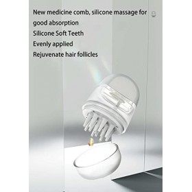 ZFHTAO Applicateur de srum de Croissance des Cheveux, Masseur de Cuir chevelu Anti-Perte de Cheveux, Peigne dintroduction de