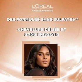 LOréal Paris Pure Liss Soin Démêlant à lHuile de Tournesol - Lissage & Discipline - Cheveux Frisés & Indomptables - 250 ml