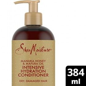 SheaMoisture Après-shampooing Super Hydratant Miel de Manuka & Huile de Mafura, pour cheveux secs et abîmés, Hydrate et Recon