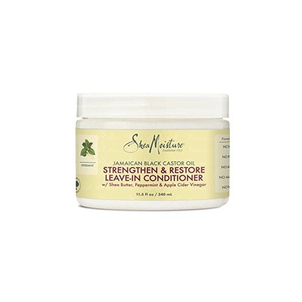 Shea Moisture Apres-Shampoing sans rincage sans sulfate 340 ml