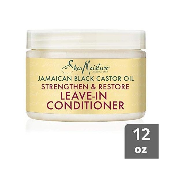 SHEA MOISTURE Jamaican Black Castor Oil Strengthen & Grow Leave-In Conditioner