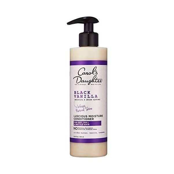 Carols Daughter, Black Vanilla, Conditionneur nourrissant, pour cheveux secs, ternes et cassants, 12.0 fl oz / 355 ml