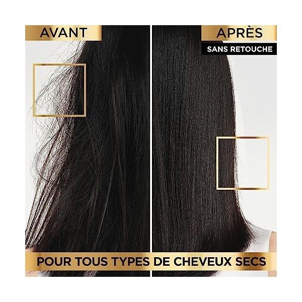 LOréal Paris - Routine Rituel Nourrissant pour Cheveux Secs & Ternes - Shampooing Brillance Miroir + Après-Shampooing Démêla