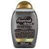 OGX Shampoing Clarifiant au Charbon de Bois pour Cheveux Gras, Detox + Charcoal, 385 ml