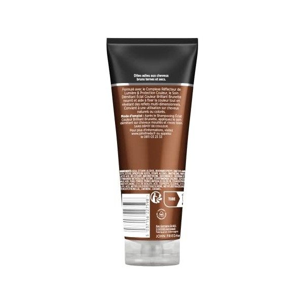 JOHN FRIEDA Brilliant Brunette Soin Démêlant Nutrition Protection Couleur - 250 ml