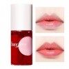 4pcs Lip and Cheek Tint Stain, Korean Lip Stain Tint Makeup, Lipstick Long Lasting Waterproof, Non-Sticky Lip Makeup Natural 