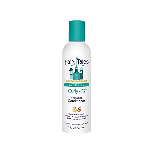 Fairy Tales Curly-Q Hydratante Conditioner - et sans paraben Sulfate - 8 oz