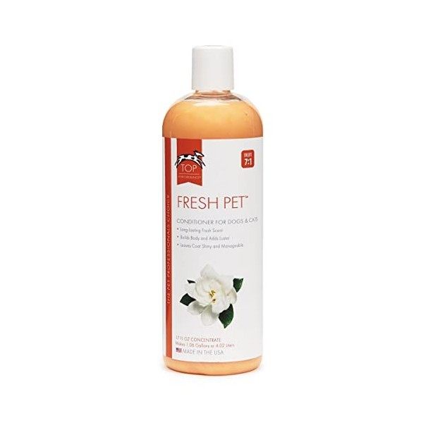 Excellentes Performances Fresh Après-shampoing pour Animaux, 481,9 Gram