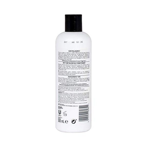 TRESemmé Smooth Salon Silk Après-shampoing 500 ml - Lot de 6