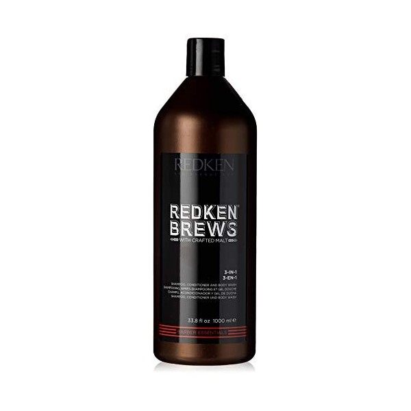 REDKEN 3en1 Shampooing/Après-shampooing/Gel de Bain Coproral, 1000 ml