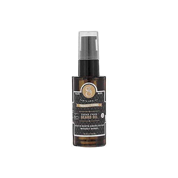 Suavecito Premium Blends Beard Oil, Leave-In Beard Conditioner For Softening Hair, Hydrating Skin, Beard Growth, Whiskey Bar ...