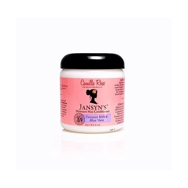 Camille Rose Naturals Moisture Max Conditioner for All Hair Types, 8 Ounce by Camille Rose English Manual 