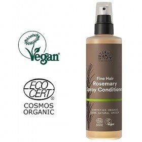 Spray Après-shampooing sans Rinçage au Romarin Urtekram, Biologique 250 ml