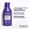 Redken, Après-Shampoing Violet Neutralisant pour Cheveux Blonds, Riche en Protéines, Color Extend Blondage, 300 ml