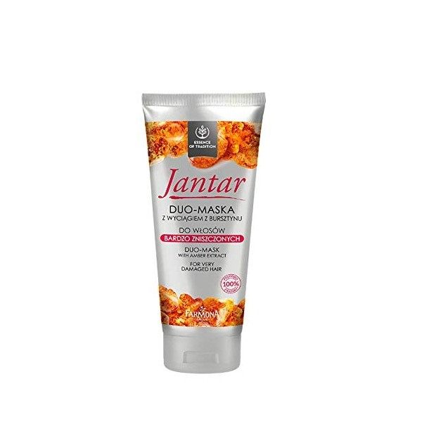 JANTAR DUO-MASK FOR VERY DAMAGED HAIR WITH AMBER EXTRACT 200ml