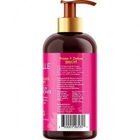 Mielle Organics Après-shampooing sans rinçage à la grenade et au miel pour cheveux de type 4, 12 oz