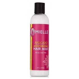 Mielle Organics Lait capillaire hydratant à lavocat 8oz, revitalisant sans rinçage pivoine blanche 8oz et huile de Babassu e