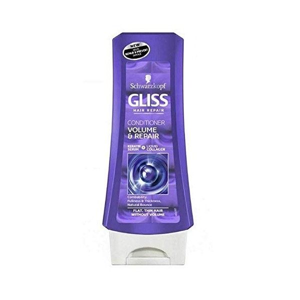 Schwarzkopf Gliss Ultimate Volume Conditioner 200 ml Lot de 6