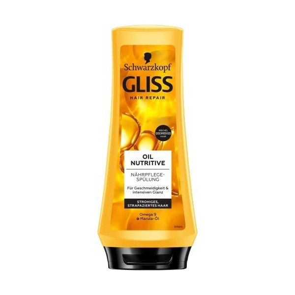 Gliss Kur Oil Nutritive Après-shampoing 200 ml