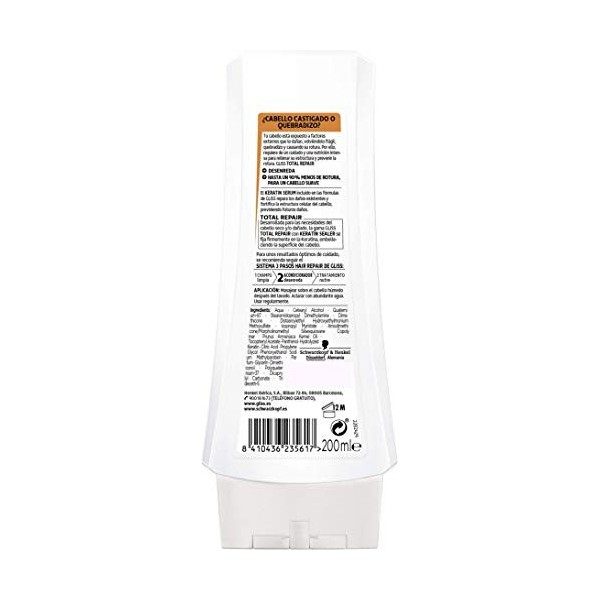 Schwarzkopf Gliss Total Repair Acondicionador Conditionneur