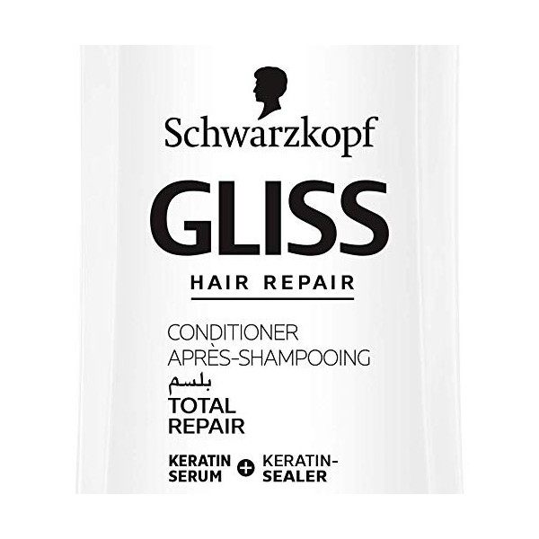 Gliss Total Repair Conditioner with Liquid Keratin - 200ml