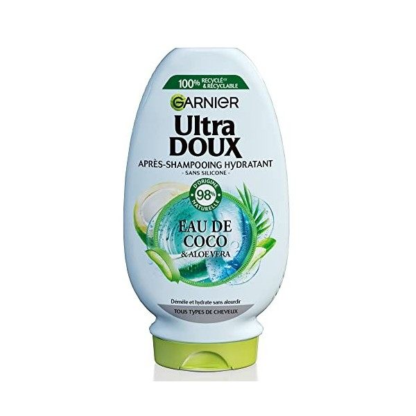 Ultra Doux Après-Shampoing Démêlant crème nutrition Richesse dArgan