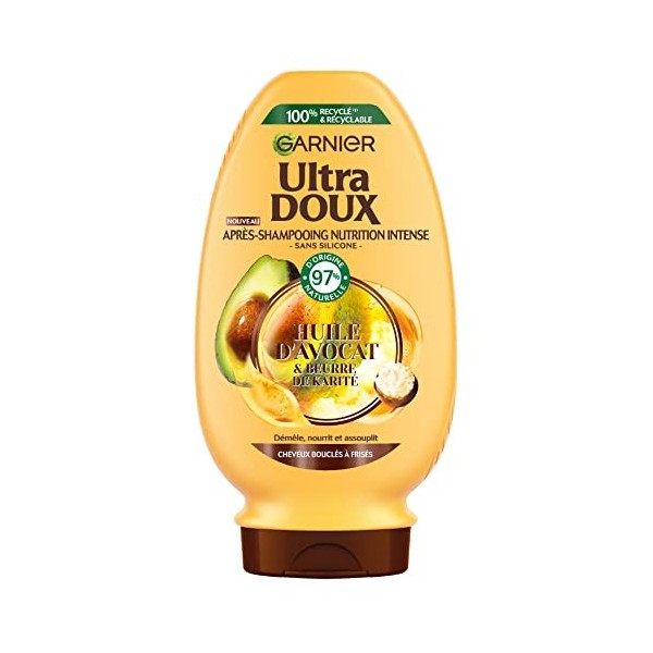 Ultra Doux Après-Shampoing Démêlant crème nutrition Richesse dArgan