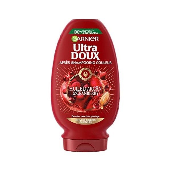 Ultra Doux Après-Shampoing Démêlant crème nutrition Richesse dArgan