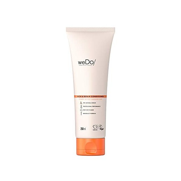 WeDo/Professional Rich & Repair Après-shampoing contre la casse des cheveux pour cheveux forts, reb