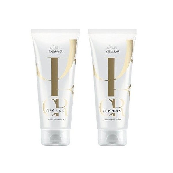 Wella Lot de 2 après-shampoings Oil Reflections 200 ml