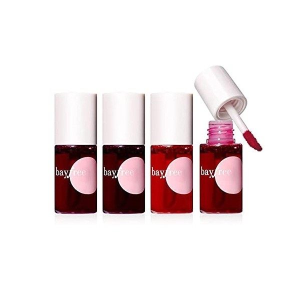 4 Pcs Lip Stain Lip Glaze Velvet Matte Mirror Liquid Lipsticks Waterproof Long Last Lip Gloss Lipstick Anti-stick Cup Cheek E