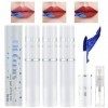 Lip Stain Peel Off Peel Off Lip Stain Peel Off Lip Tint Peel Off Rouge à lèvres liquide longue durée étanche avec 3 ml de vap