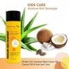 Démêlant sans rinçage kids care de Sunny isle, riche en humidité, 8 onces | Après-shampoing doux | pour les cheveux bouclés e