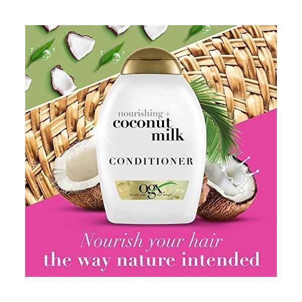 OGX Après-shampoing au lait de coco - Le flacon de 385ml