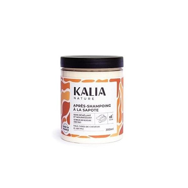 Kalia Nature - Après Shampoing à la sapote - Soin nourrissant cheveux bouclés frisés crépus - 200 ml