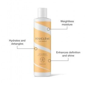 Bouclème après Shampoing pour Cheveux Boucles Curl Conditioner 300ml - Apres Shampoing sans Sulfate à la Noix de Coco et LHu