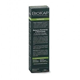 BIOKAP Après-shampoing de qualité supérieure - 125 ml - Huile de jojoba - Antifizz - Céramique végétale - Végétalien - Sans s