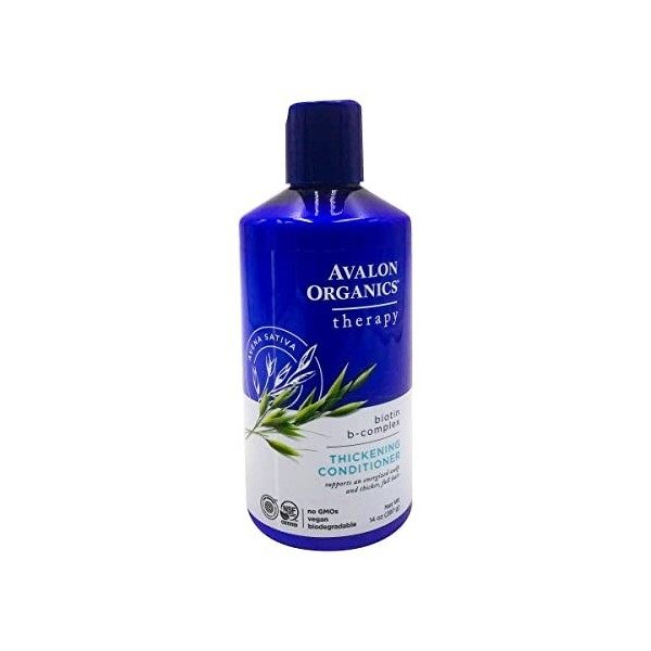 Avalon Organics, Biotin B-Complex Après-shampoing épaississant 397 g