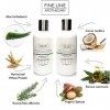 99% Naturel APRÈS SHAMPOING - RÉPARE ET POUSSE - COCO, RICIN, ARGAN & ROMARIN - 250 ml par Fine Line Apothecary. - Sans Sulfa