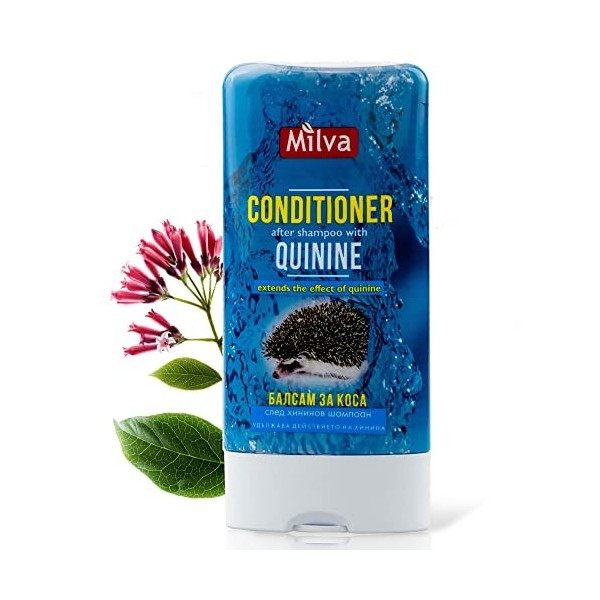 solide Hair Conditioner Prolonge lAction de Milva Quinine Shampoing 200 ml