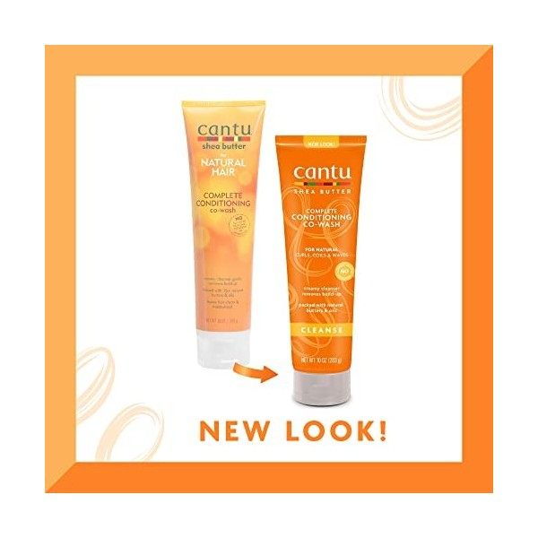 Cantu Shea Butter for Natural Hair Conditioning Co-Wash 10oz by Cantu