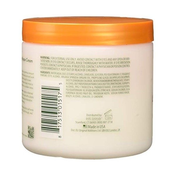 Cantu Huile dargan Soin revitalisant Crème réparatrice 453,6 gram 473ml 