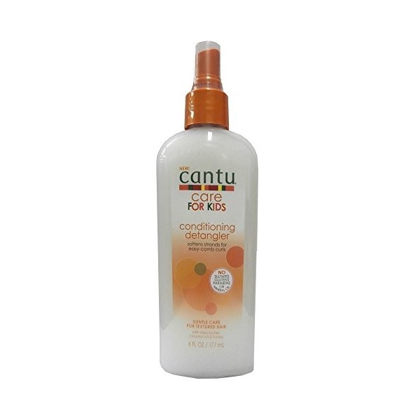 Cantu Care For Kids Après-shampooing démêlant doux pour cheveux texturés - 177 ml