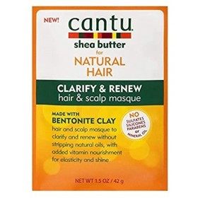 MASQUE CAPILLAIRE CLARIFIANT & RÉGÉNÉRANT À LARGILE BENTONITE – DEEP CLARIFY & RENEW BENTONITE CLAY MASQUE |NATURAL HAIR