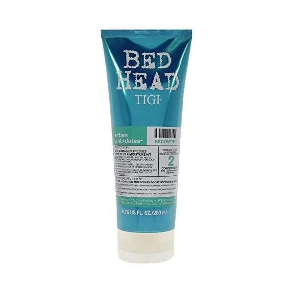 Bed Head by Tigi Urban Antidotes Recovery, Après-shampooing hydratant pour cheveux secs, 200 ml